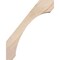 Ekena Millwork 3 1/2"W x 16"D x 20"H Legacy Smooth Knee Brace, Douglas Fir BRC04X16X20LEC00SDF - alternate 4